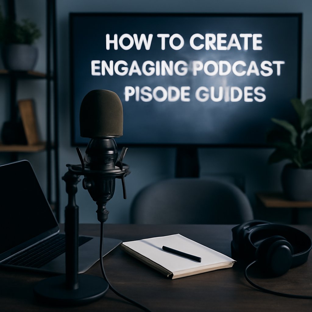 How to Create Engaging Podcast Episode Guides