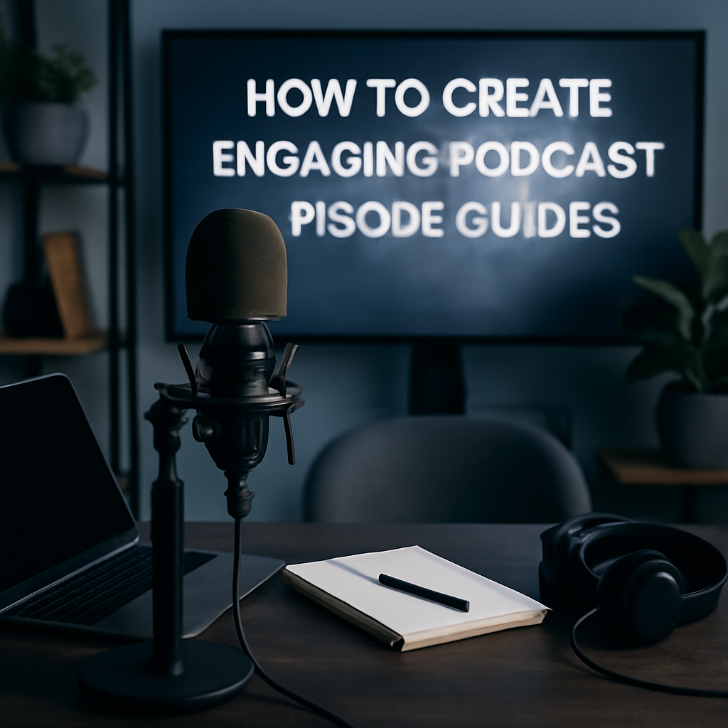 How to Create Engaging Podcast Episode Guides